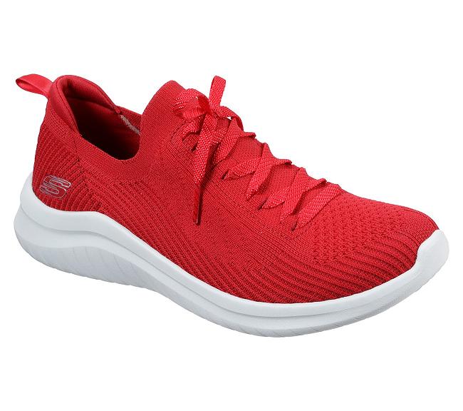 Zapatillas Skechers Mujer - Ultra Flex 2.0 Rojo ZPAGU2896